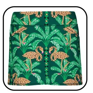 Lilly Pulitzer Maryana Evergreen Skort